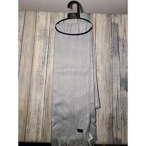 Calvin Klein Lurex Scarf Gray NWT